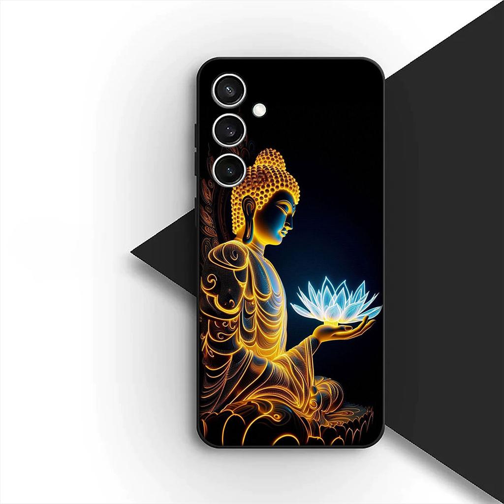 Cover for Samsung Galaxy S20 S22 S21 FE Ultra Plus A07 A17 A15 A16 A25 A57 A37 Casing Silicone Phone Case Lord Wallpaper Buddha