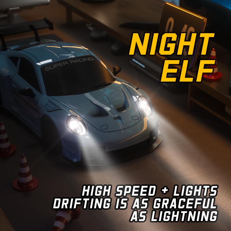 2026 Professional 1/24 RC Car 2.4G High Speed Drift 4WD Remote Control Car with Led Light Radio Controlled Racing Model Boy Toy Best Gifts with Handle