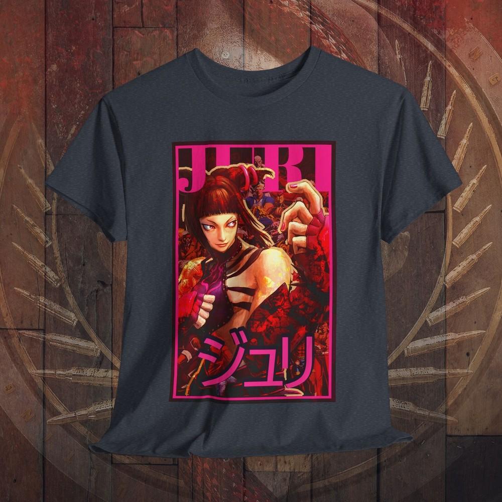 

Street Fighter Juri Video Gaming Geek Gift T-Shirt,Gaming Tee, Video Game Shirt 4XL