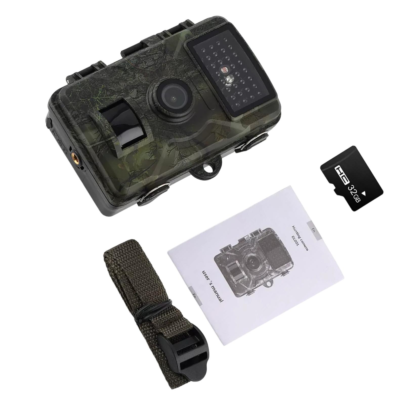

High-resolution Trail Camera With Fast Trigger Speed Camera Night 1080p Camera Game Camera Wild-life