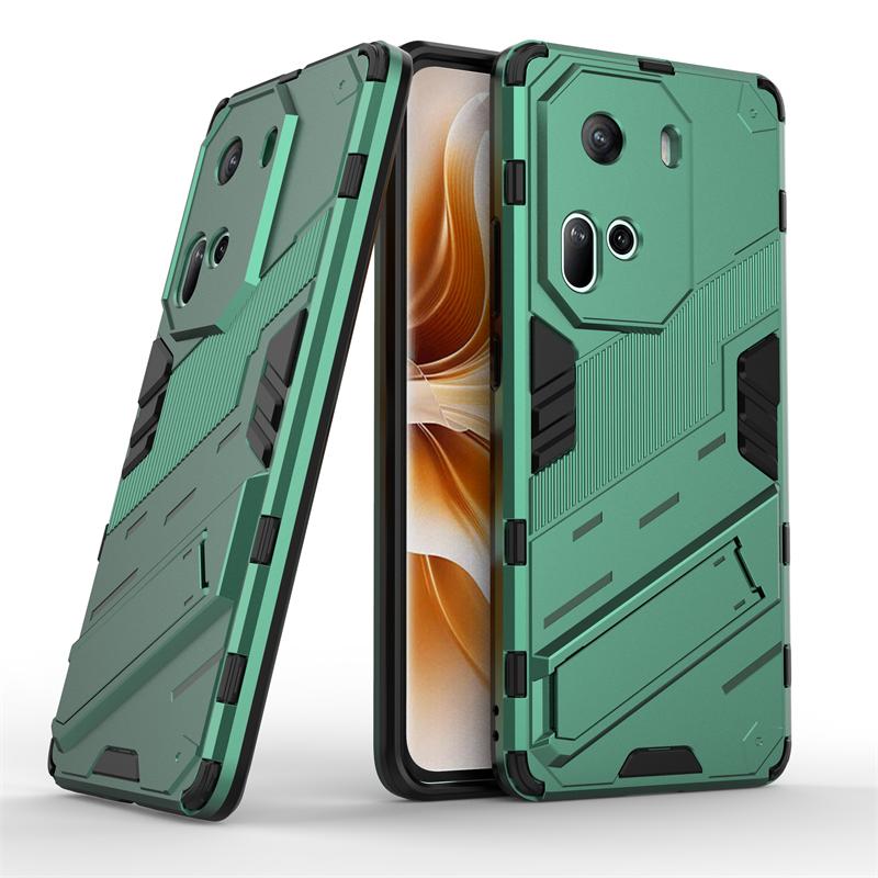 For OPPO Reno 11 Pro Case Luxury Armor Bumper Shockproof Phone Case For OPPO Reno11 Reno 11Pro Magnetic Holder Stand Back Cover