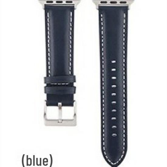 

Compatible with Apple Watch Series 11/10/9, top-layer calfskin, minimalist style, lightweight, available in large quantities. 22 mm