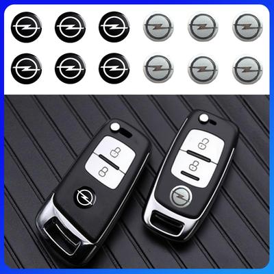 New 14mm For Astra J Insignia Astra G Corsa Zafira B Mokka Vivaro Meriva Fob Car Logo Sticker for Car Remote Control Key