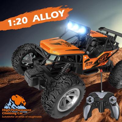 Alloy Climbing Mountain Remote Control Car Toy 1:20 Off-road Vehicle Rock Climbing Car Children Boy Remote Control Model