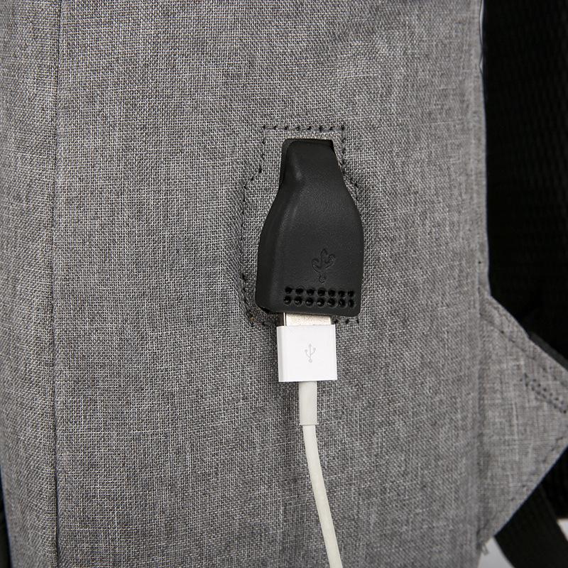 Backpack Men's Fashion Large Capacity School Bag Male High School Student Business Multifunctional USB Charging Computer Bag Backpack