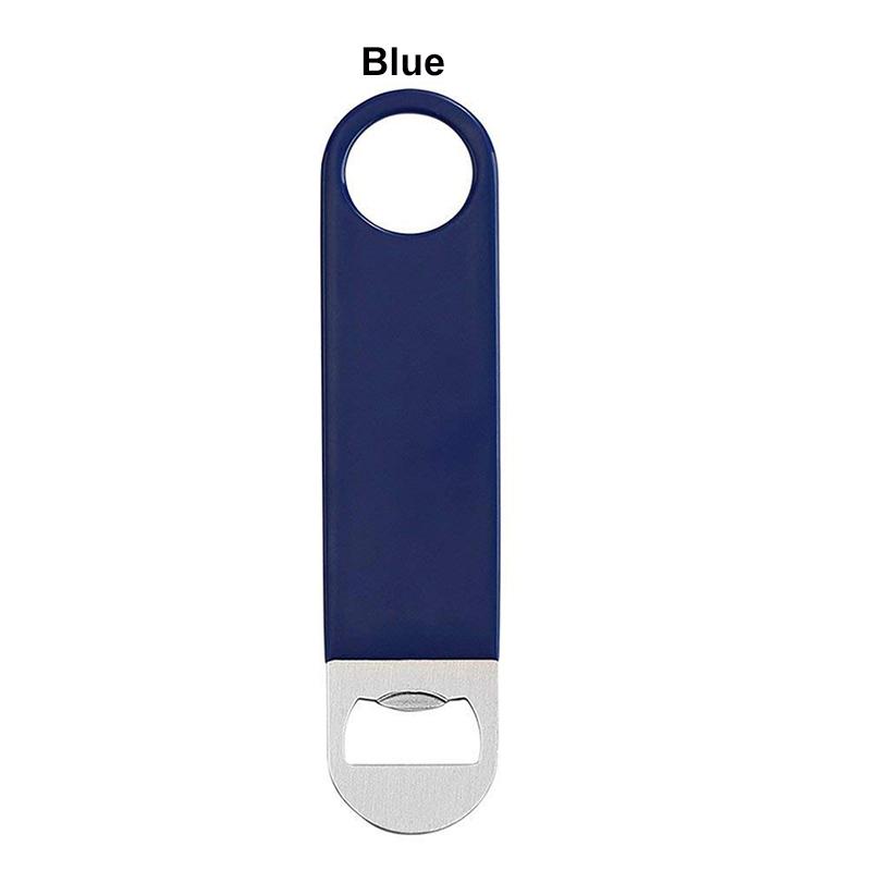 Apribottiglie Piatto in Acciaio Inossidabile Robusto, Apribottiglie per Birra, Apribottiglie Rapidi per Cucina, Bar, Accessori per Bar