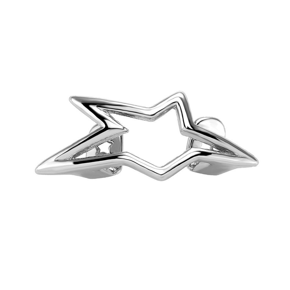 

Copper Dental Grills Hiphop Punk Tooth Jewelry Fashion Pentagram Tooth Caps Men Women срібний