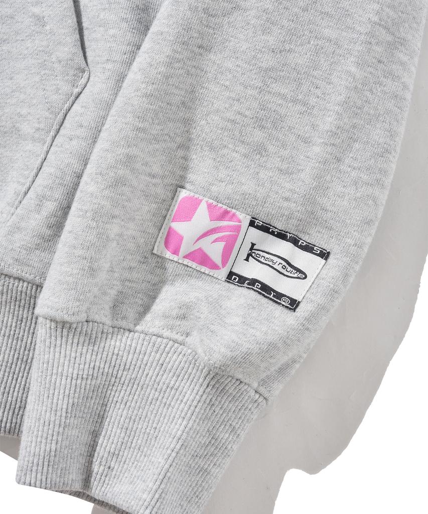 Physical Department Startail Zip-Up Hoodie_Gray