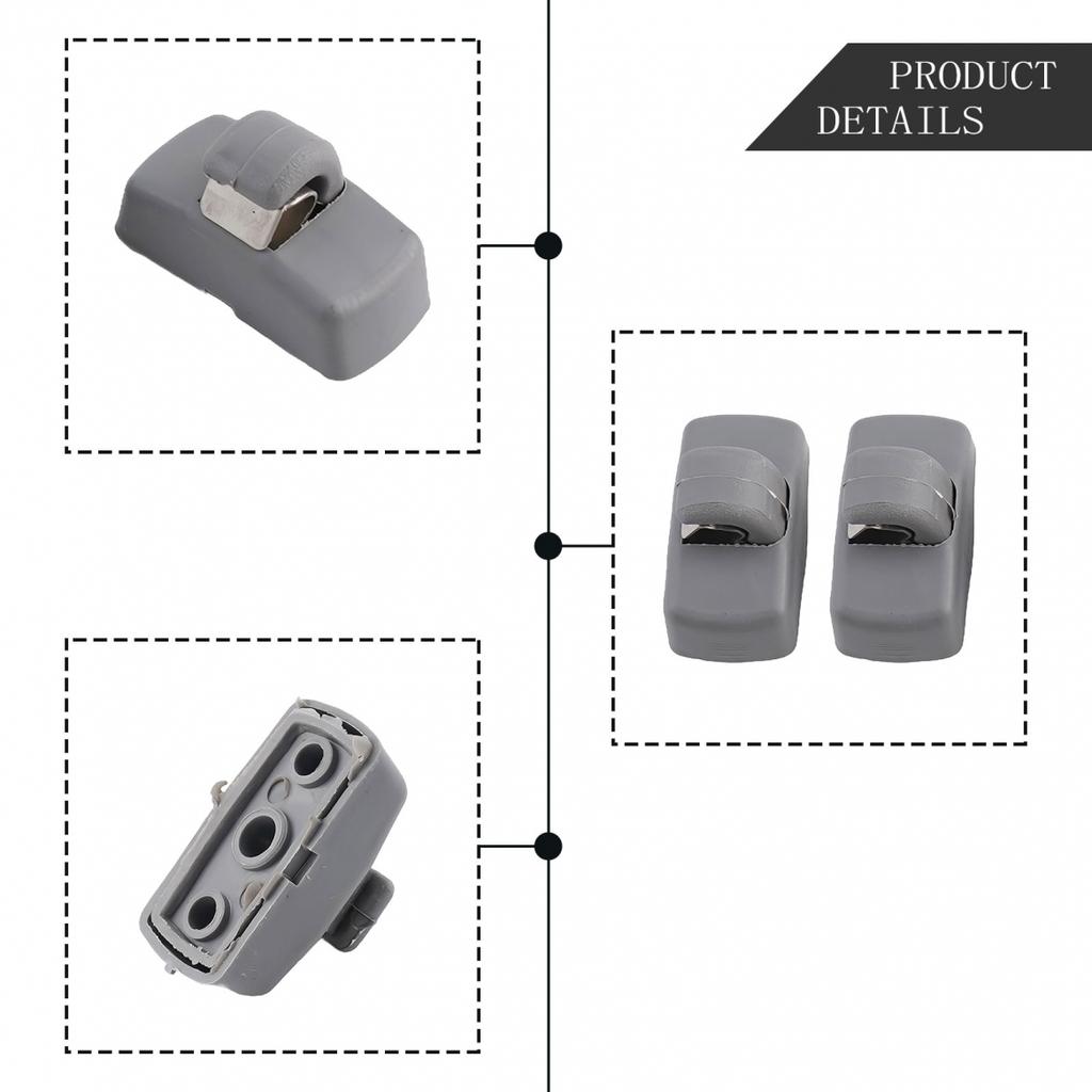 ABS-Material Sonnenblendenclips Für Skoda Front-Sonnenblendenhakenclips