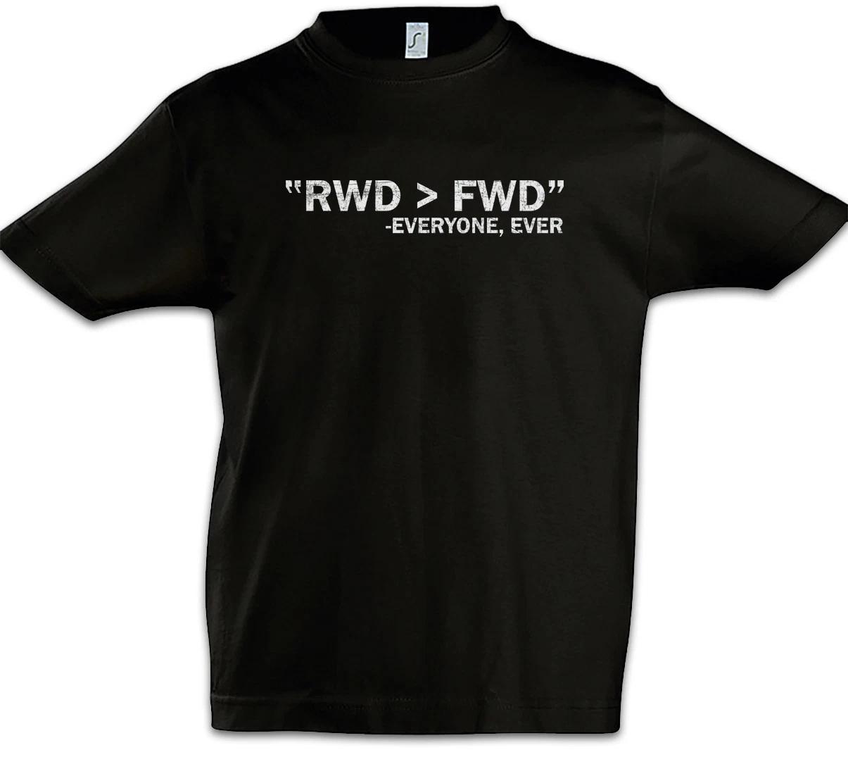 RWD FWD Kids Boys kids boys T-Shirt Race Racing Car Driver Racer Petrol Head Fun 160