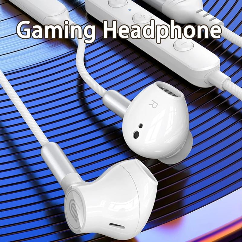 Corded In Ear Headphones Soft Comfort Earbuds EarphonesSkin Friendly and Lightweight Design for Extended Wear