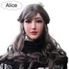 Realistic Female Mask Silicone Crossdresser Costumes Drag Queen Male to Female Crossdressing Realistic Bodysuit Skin