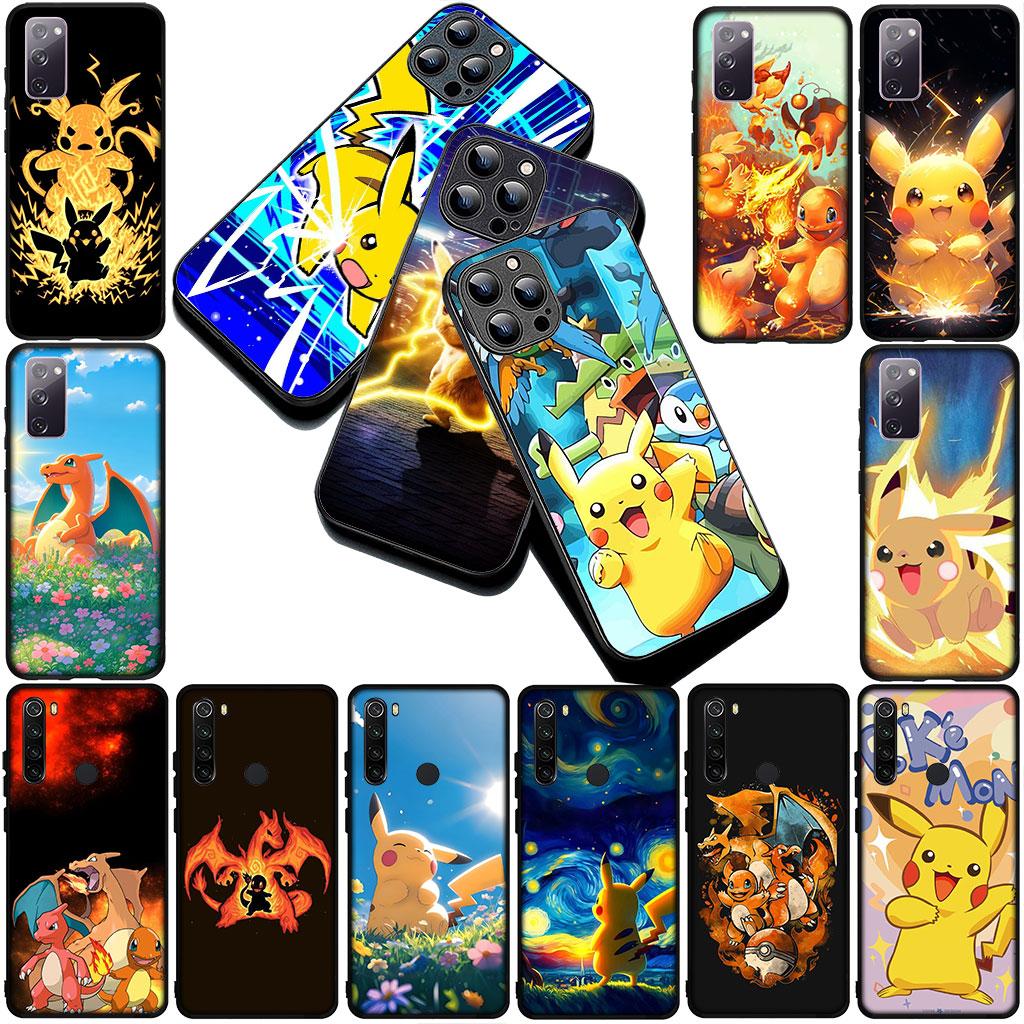 P-Pokemons Charmander P-Pikachus Phone Cover for Motorola Moto Edge 70 60 Fusion NEO Pro G Stylus G56 G96 G04 G05 20 Soft Case
