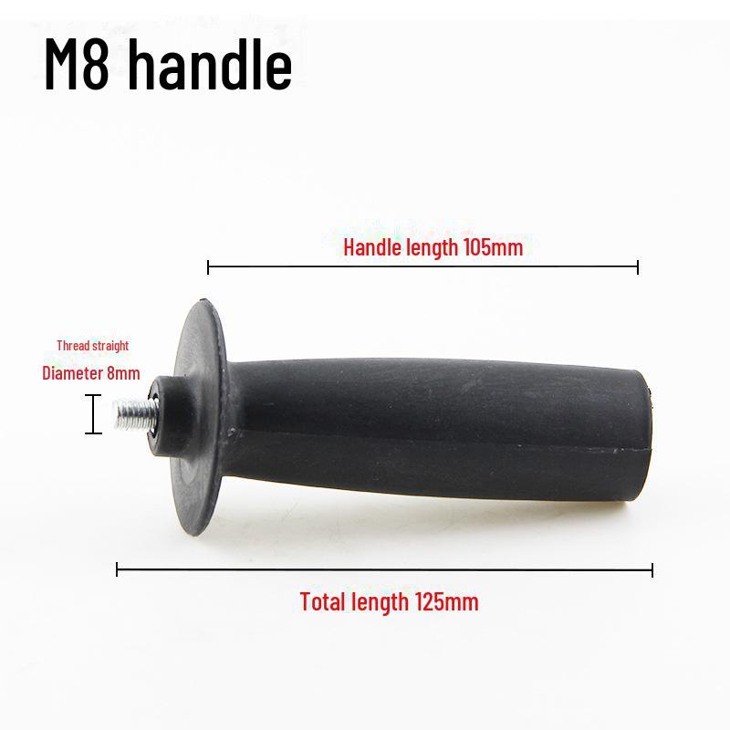 100/125 Angle Grinder Auxiliary Handle with M8/M10 Thread