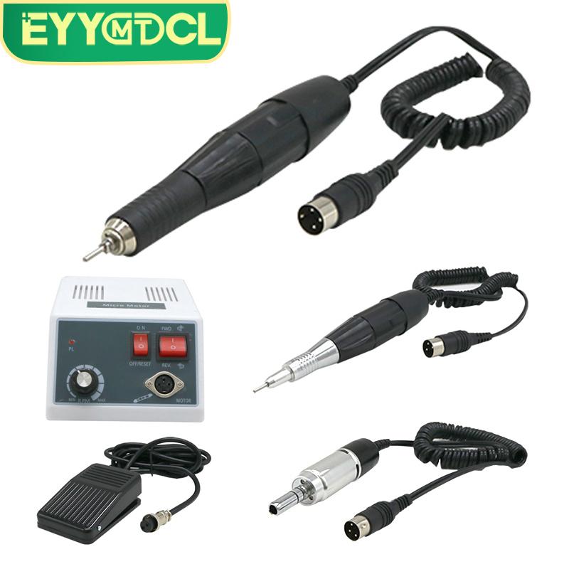 Maratona Dental Micromotor Tipo E 35000 RPM 18/102/204 Cabo Broca Manicure Laboratório Odontológico Equipamento Polimento Micro Motor Ferramenta