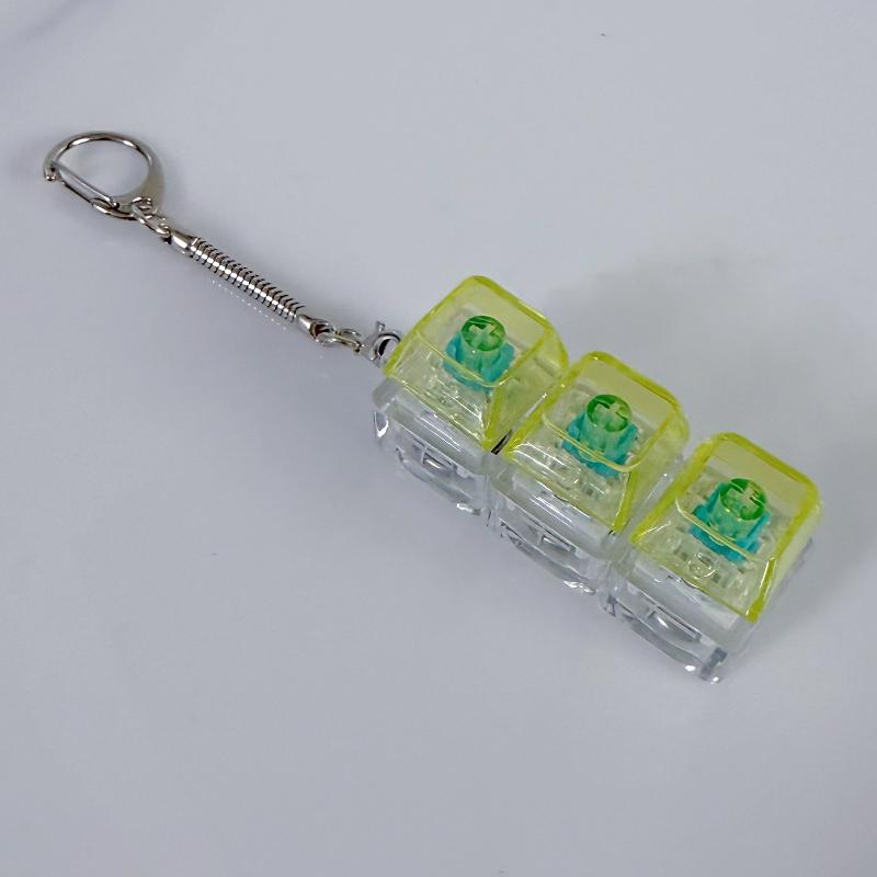 LED Keychain Mechanical Keyboard Switch Tester For Stress   Clicking Tool Office Gaming Gift