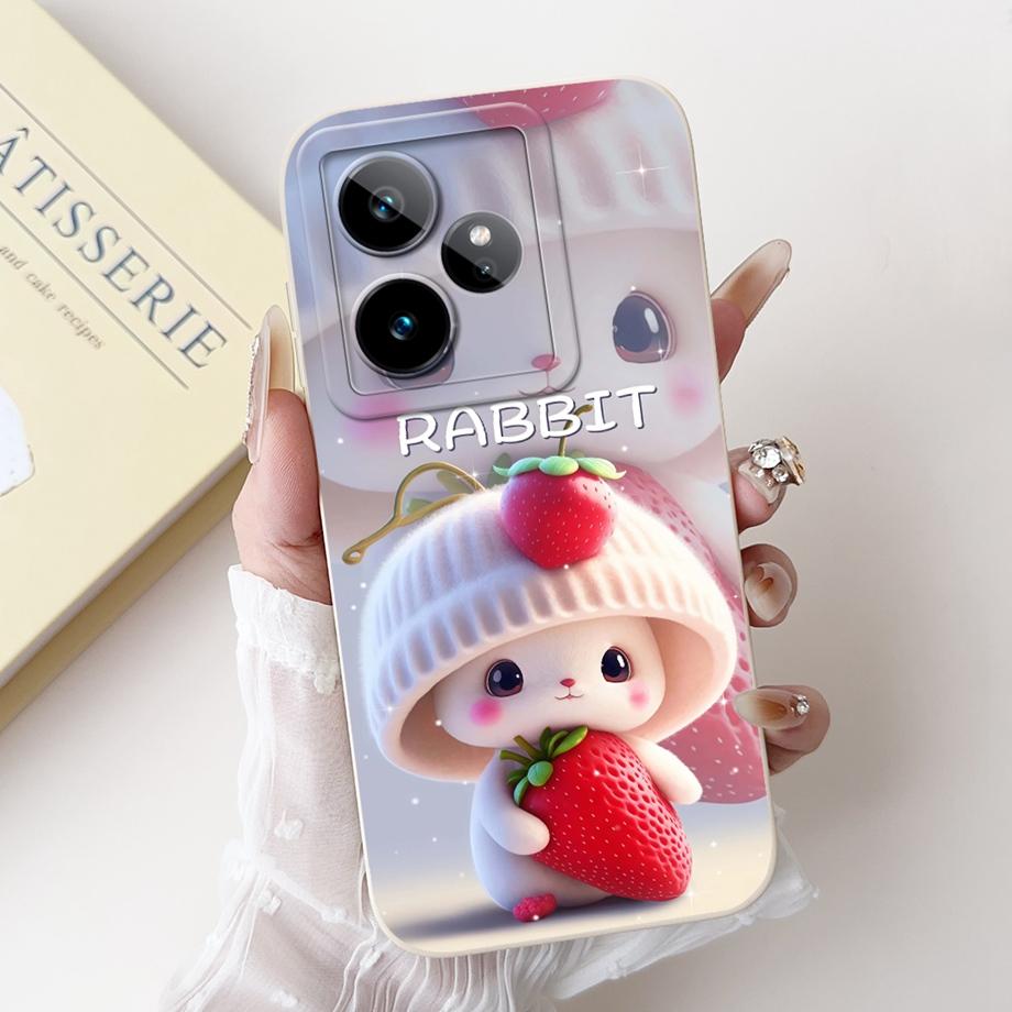 For Realme GT7 Case RealmeGT 7T New Candy Painted Back Cover Shockproof Soft TPU Phone Case For Realme GT 7 Pro GT7 T GT7T Shell