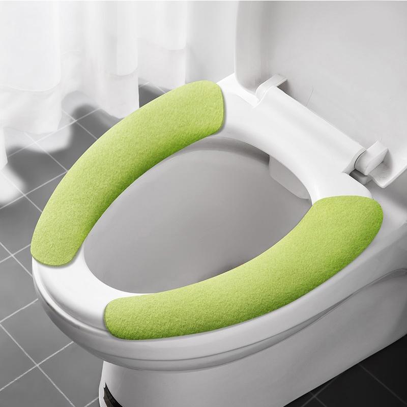 Toilet Covers Toilet Seat Case Bathroom Bowl Case Lid Top Covers Pad Warm Gentle Zipper Toilet Seat Covers Bathroom Accessories