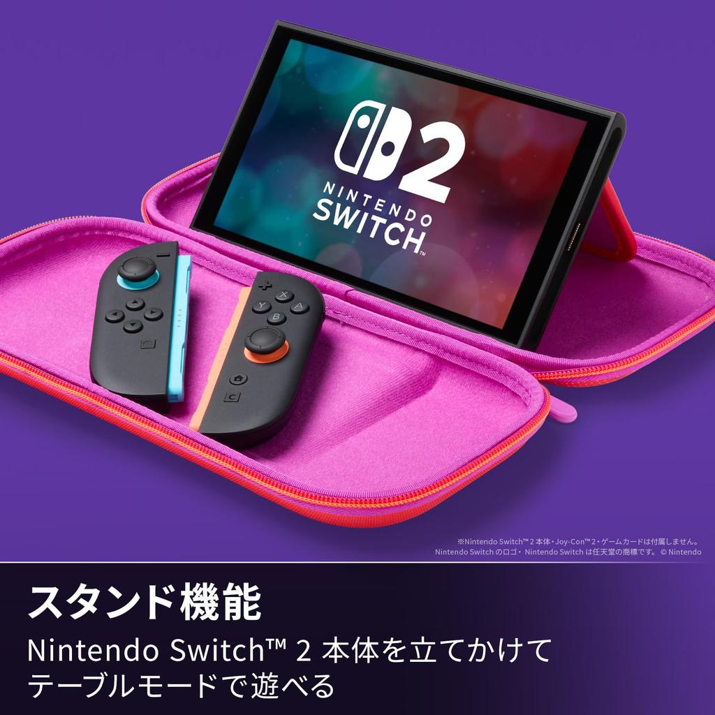 Licensed PowerA Slim Case for Nintendo Switch 2 Mario Friends [Nintendo Product] – & NSCS0550JP-01 [2-Year Warranty]