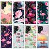 Pink Red Flamingo Phone Case For Samsung Galaxy S23 S24 S25 Edge S26 Ultra S22 + S21 Plus S20 FE Cover Silicone Print Shell Gala