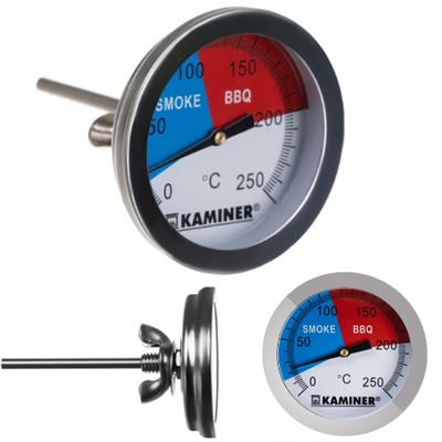 Termometer BBQ Grill Edelstahl Gasgrill Rostfritt Stål