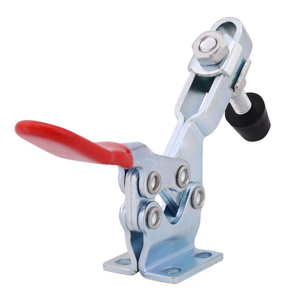 5pcs 227Kg Holding Capacity Toggle Clamps GH-225-D Horizontal Action Fixture Clamps Quick Release Mechanism Quick Release Clamps