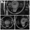 ABS Carbon Style For Subaru Crosstrek Impreza 2018 2019 2020 2025 2025 2025 2025 Car Steering Wheel Sticker Interior Accessories