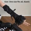 Thin Fabric Bowknot Arm Cuffs Bow Decorated Girls Arm Sleeves Cute Ballet Sleeve Covers  Cosplay