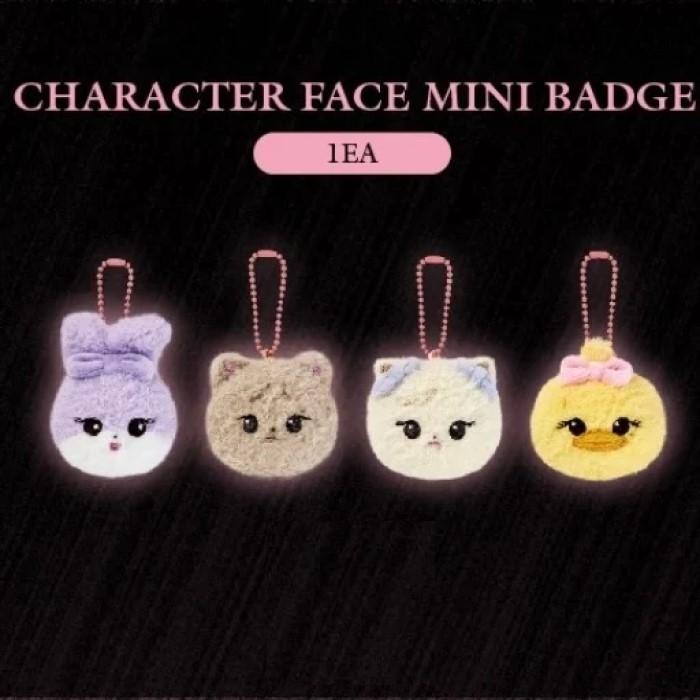 BLACKPINK [DEADLINE POP-UP] Official MD CHARACTER FACE MINI BADGE