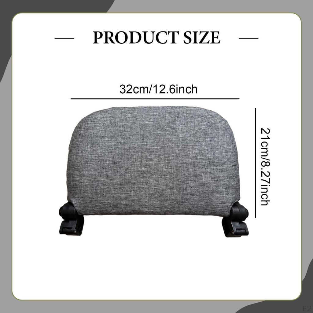 Footrest Extension Legrest Accessories Mat Comfort Detachable Support Oxford Cloth Foot Rest Leg