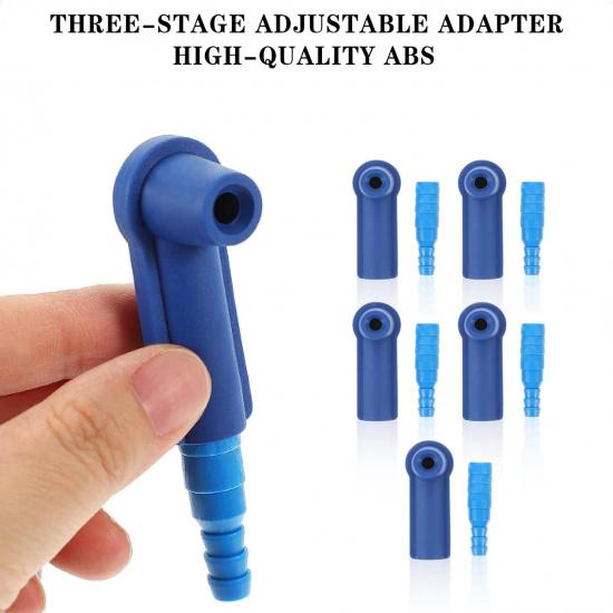 Brake Bleeder Kit - One Way Check Valve Hose Bleeding Kit 100Ml Syringe, 50Cm Hose, Oil Fluid Extractor Pump, Adapter - Brake Bleeder Tool For