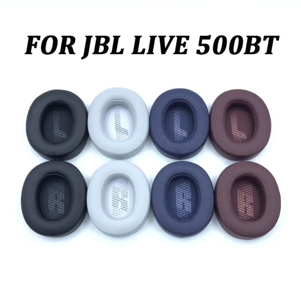 1Pair Protein Leather Ear Cushion Headset Earmuff for JBL LIVE 500BT Wireless Headphone Accessories