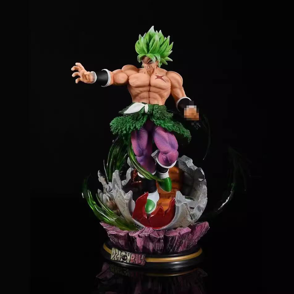 New Anime Dragon Ball Figure Broly Figure Super Saiyan Broly Figurine 30cm Pvc Action Figures Statue Collection Model Toy Gifts