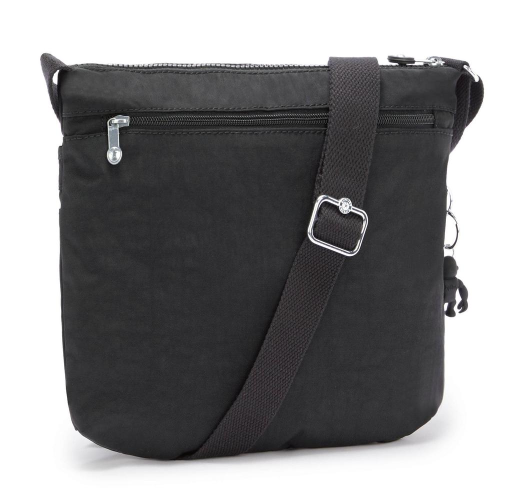 Kipling crossbody bag in charcoal and black 4x29x26 cm noir, (LxWxH)