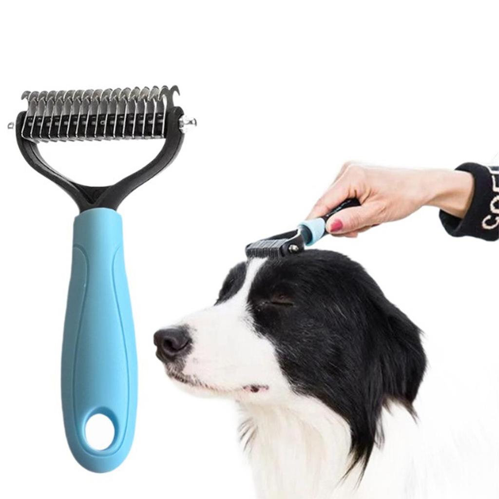 Teddy Detangling Dog & Cat Comb - Double-Sided Hair Brush Artifact