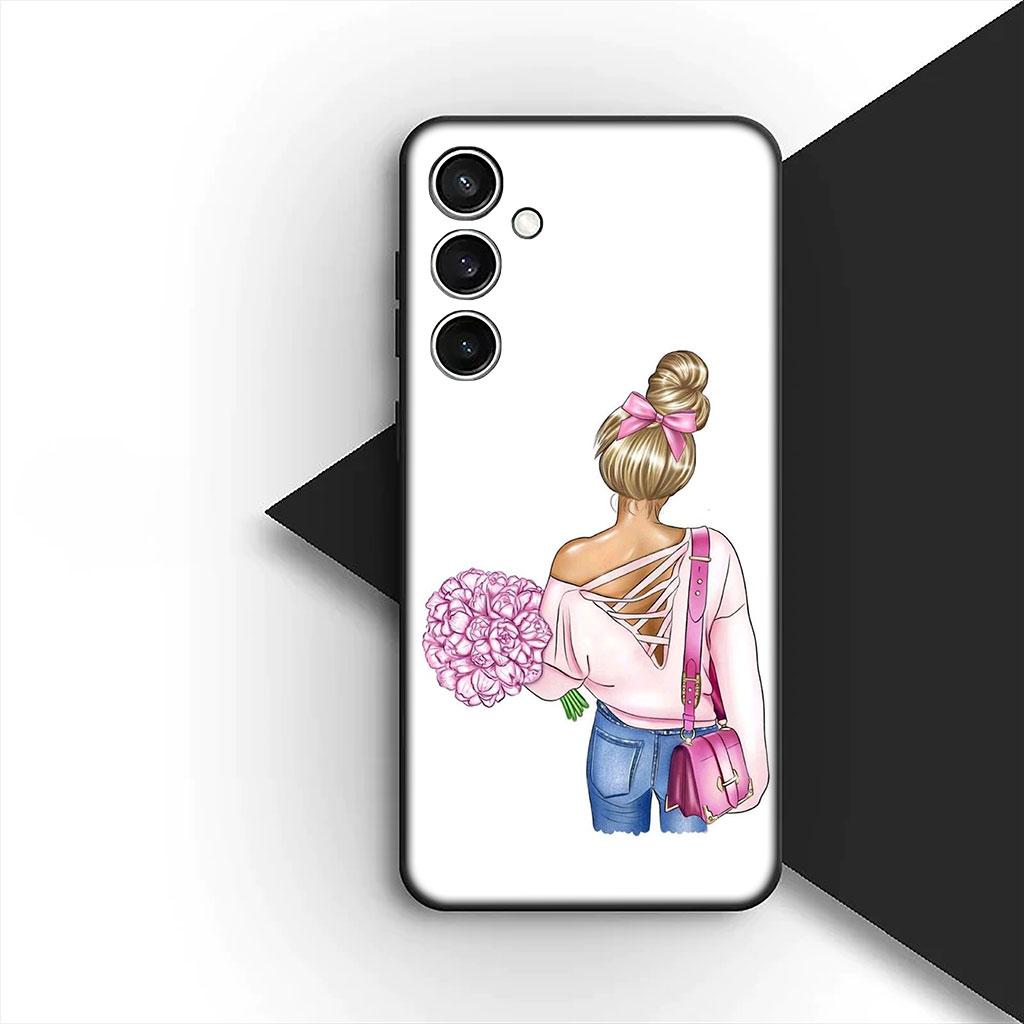 Casing Phone Cover for Xiaomi Redmi Note 14 13 Pro Plus ProPlus 14C 13c Pro+ 5G Case  Woman Baby Girl Mom Family Boy