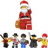 Mini Toy Figures From Cartoon City Movie 4.5cm/1.77in Size Abs Plastic Small Building Blocks