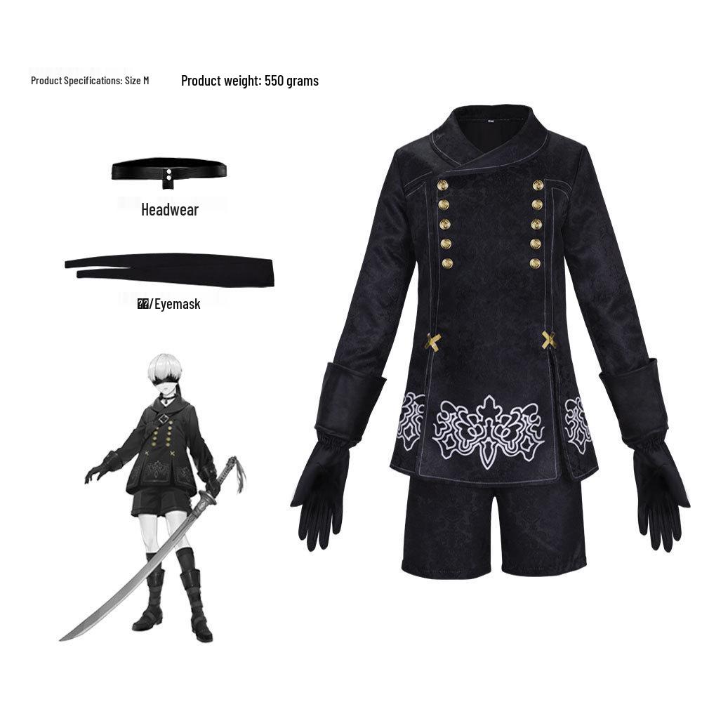 2023 Nier Automata Cosplay Costume: YoRHa 2B & 9S Women’s Wear