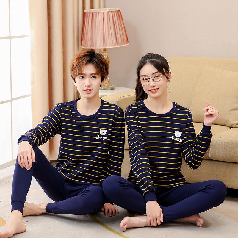 Children's Cotton Underwear & Pajama Set: Warm Wool Sweater, Bottoms for Boys & Girls, Autumn/Winter Comfort