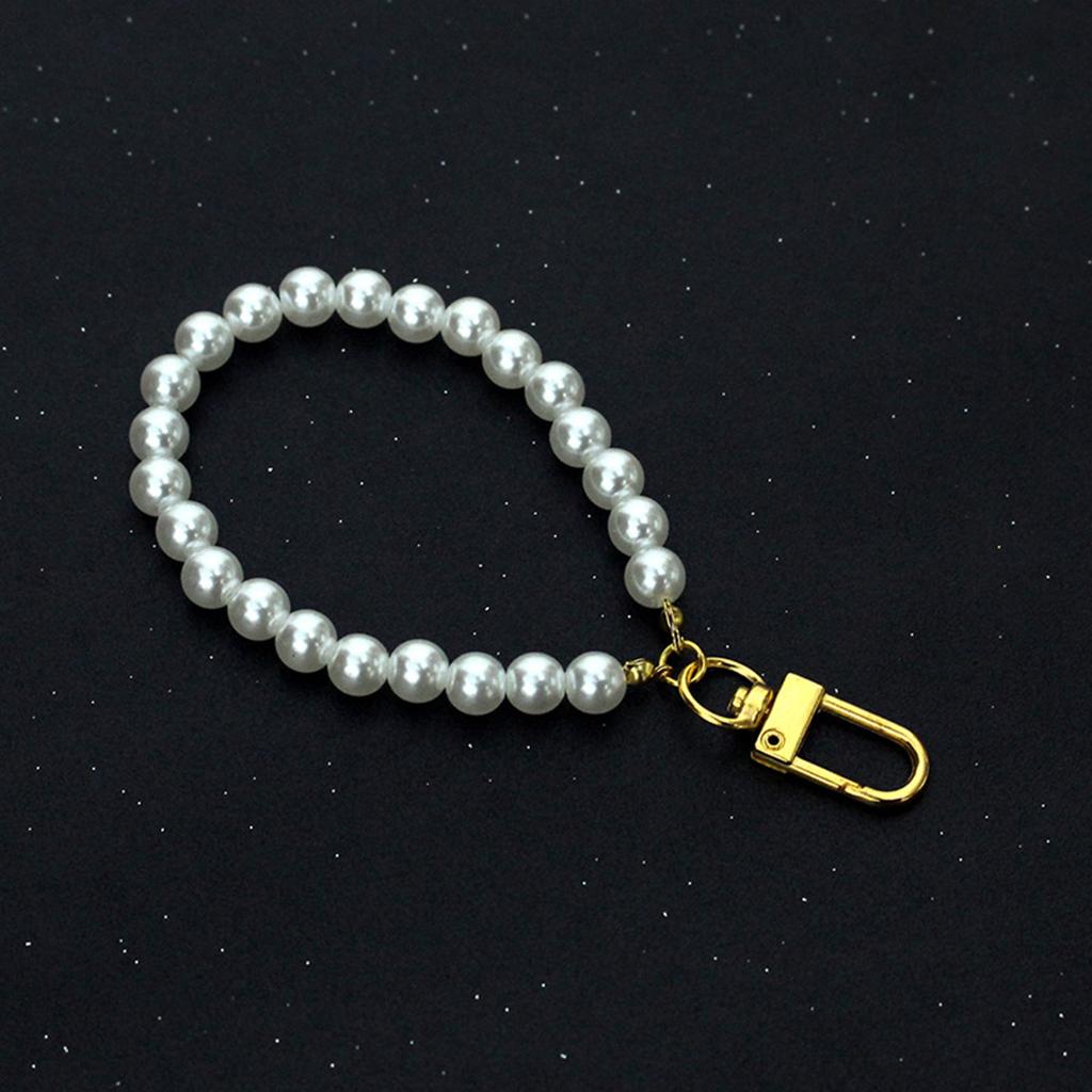 Mode Imination Perlen Schlüsselanhänger Lanyard Handgelenkschlaufe Handyhülle Anhänger Schlüsselanhänger Dekoration Anhänger Handyband