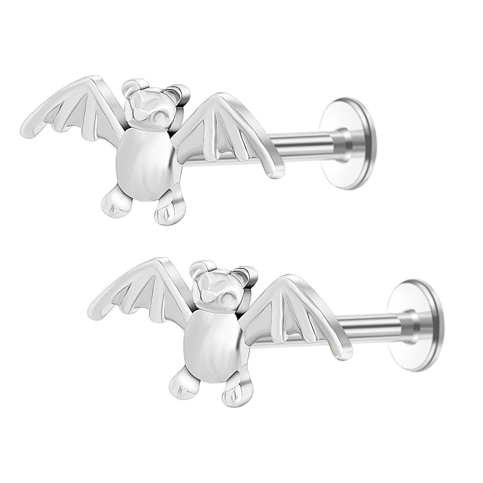 

Серьги Металлические серьги-гвоздики из нержавеющей стали, серьги-гвоздики с микроинкрустацией цирконами, ювелирные изделия