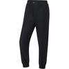 Li Ning Fitness Series Casual Loose Solid Color Tapered Knit Sports Pants Women Bottoms Black AKYT236-1