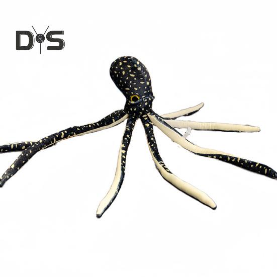 

Мягкая игрушка «Осьминог», реалистичный плюшевый осьминог, мягкие игрушки для морских животных, плюшевая кукла-осьминог, мягкие игрушки, подарок для детей, влюбленных чёрный