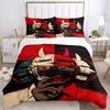 3pcs bedding set Cyberpunk Mask Includes 1 Comforter + 2 Pillowcases, Without Pillow Inserts, Soft Comfortable,a0909084