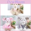 Plush Ballet Mouse Toy With Pp Cotton Filling For Girls And Kids Gift