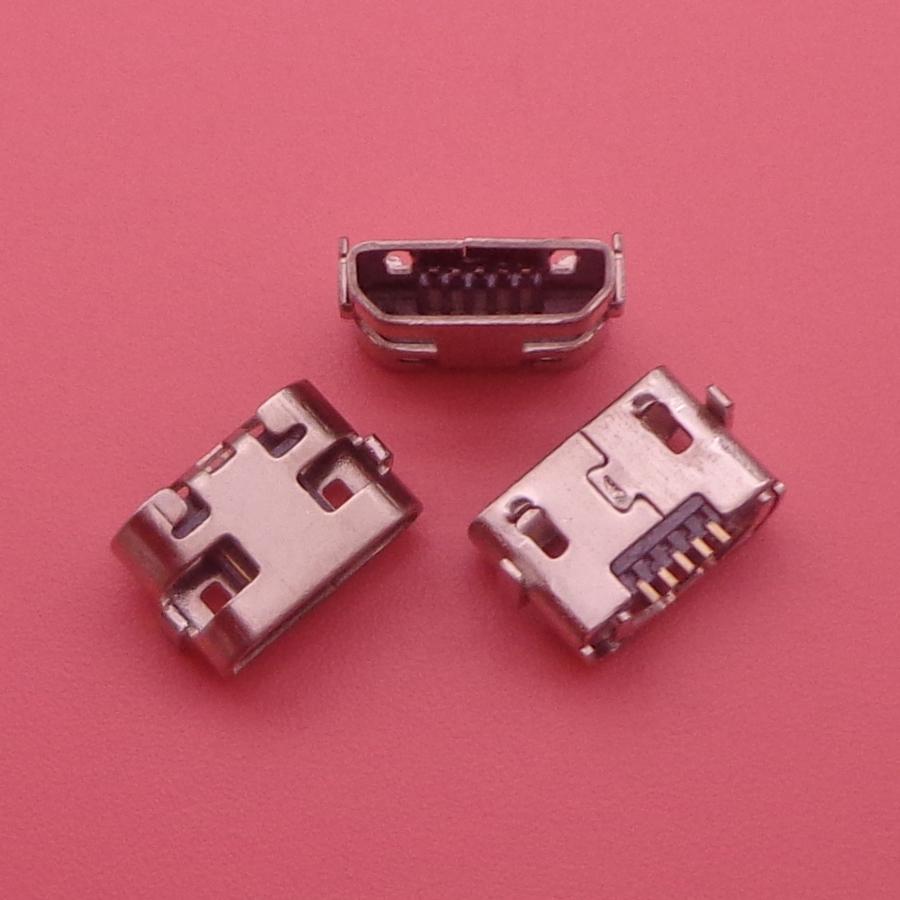 10PCS Mini Micro USB jack Charging Port For LENOVO TAB 3 7" TB3-710F ZA0R Charger Connector scoket Dock plug