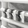 Cylindrical Radiator Hooks for Clothes, Socks, Coats & Hats - Bathroom Storage Rack