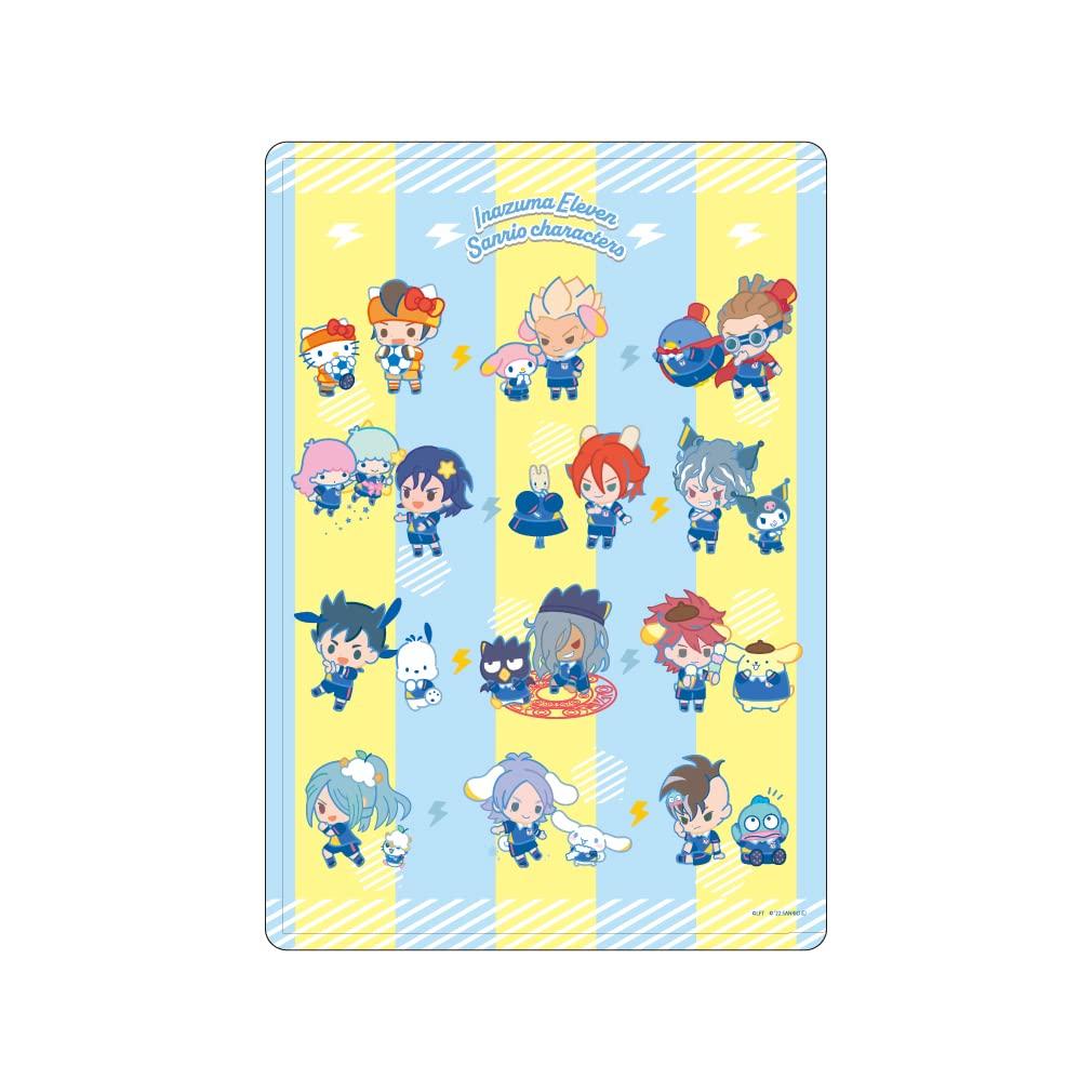 

Inazuma Eleven x Sanrio Characters 01 Коллективный дизайн [Мини-иллюстрация персонажа] Прозрачный чехол для персонажа