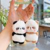 2pcs/set Dog Otter Keychain Magnetic Fruit Bag Charm Creative Cartoon Couple Pendants Ornament