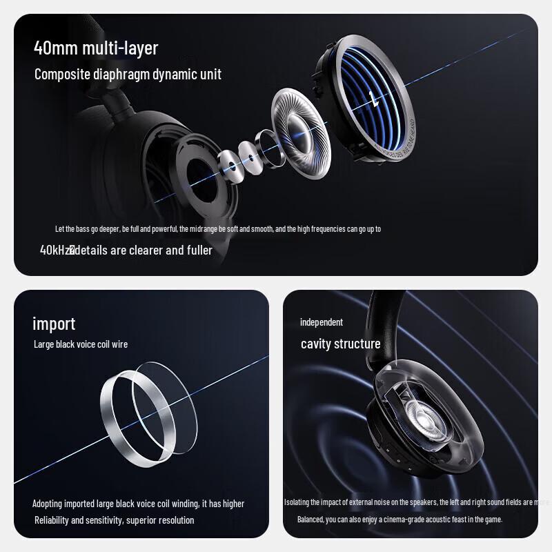 EDIFIER Halo Space HECATE GM6 Over-ear Gaming Headset